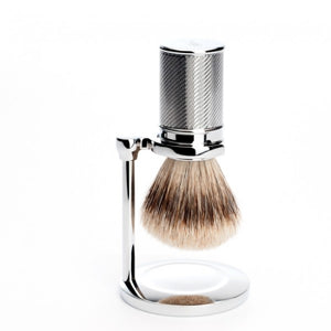 MUHLE RHM SR RP SHAVING BRUSH STAND – CHROME - Ozbarber