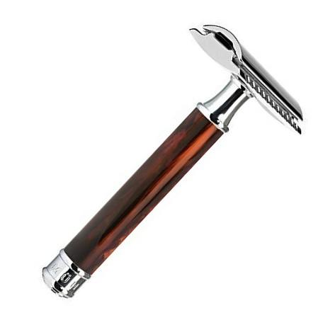 MUHLE R108 TORTOISE SHELL CLOSED COMB SAFETY RAZOR - Ozbarber