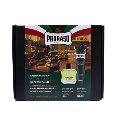 Proraso Duo Classic Shaving Kit - Refresh