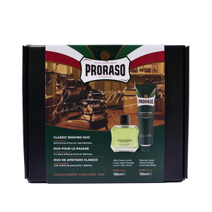 Proraso Duo Classic Shaving Kit - Refresh