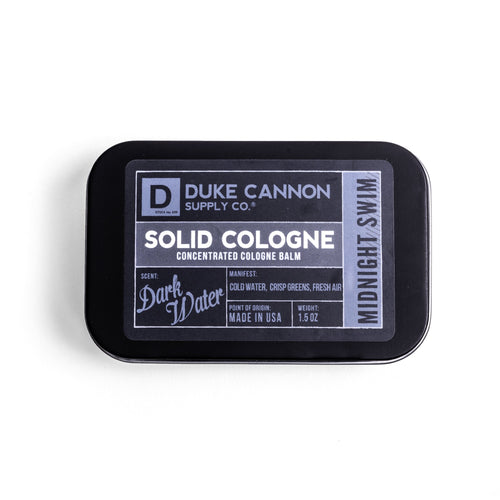 Duke Cannon Solid Cologne Midnight Swim