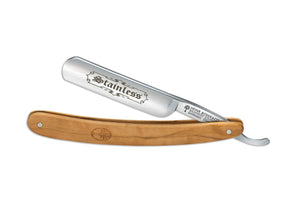 BOKER STRAIGHT RAZOR STAINLESS OLIVE 5/8" - Ozbarber