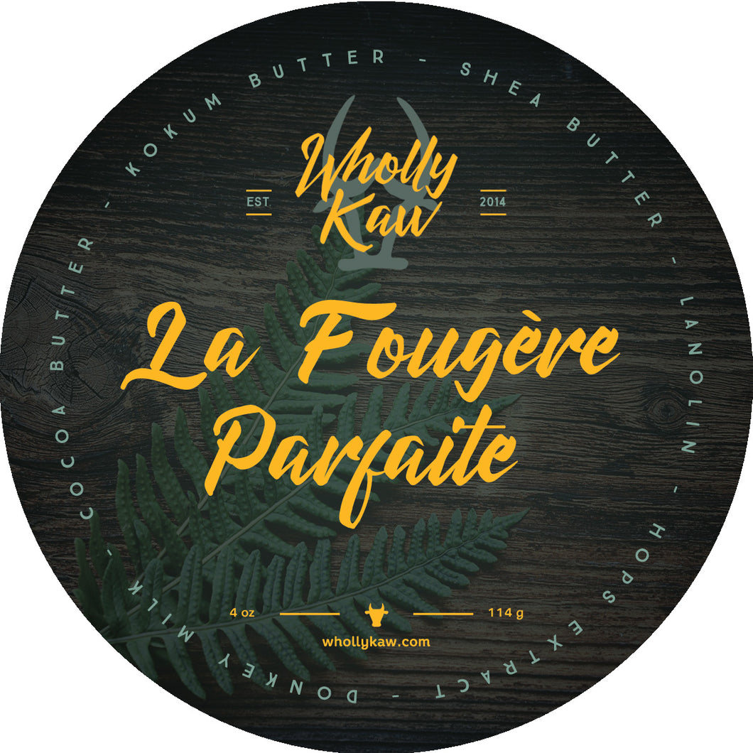 Wholly Kaw La Fougère Parfaite Shaving Soap Tallow