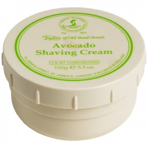 TAYLOR OF OLD BOND STREET AVOCADO SHAVING CREAM 150G - Ozbarber