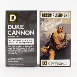 Duke Cannon WWII-ERA BIG ASS BRICK OF SOAP - ACCOMPLISHMENT