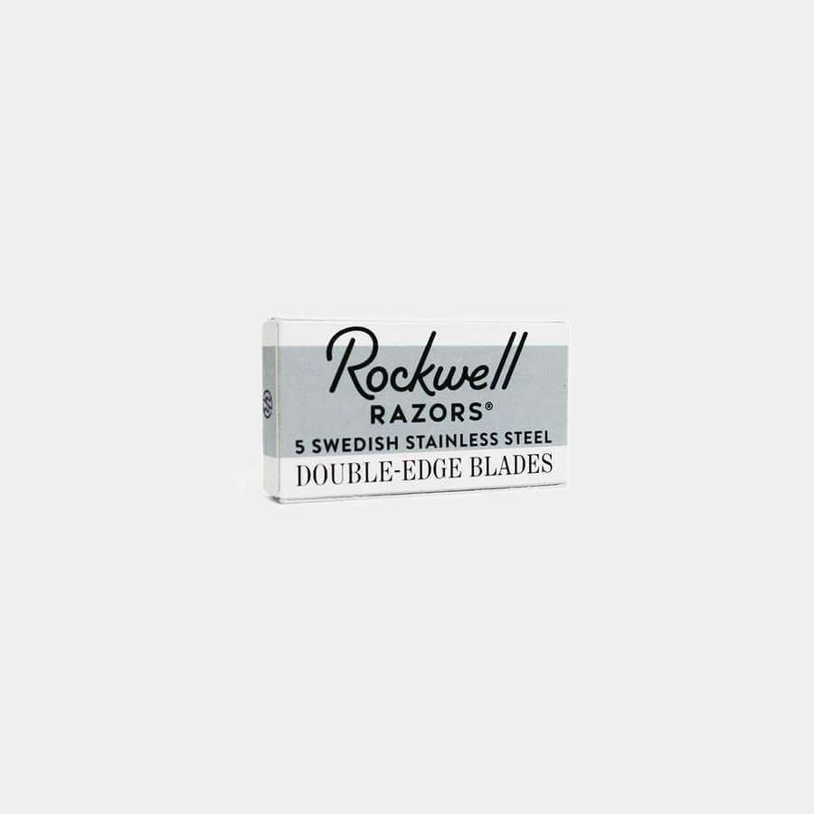 ROCKWELL DOUBLE-EDGE RAZOR BLADES (5) - Ozbarber
