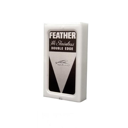Feather Hi Stainless Double Edge Blades (5)