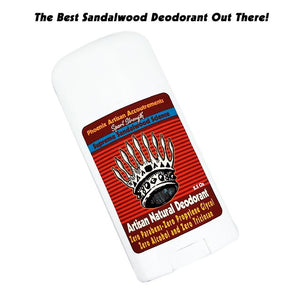 Phoenix Supreme Sandalwood Natural Deodorant Sport Strength