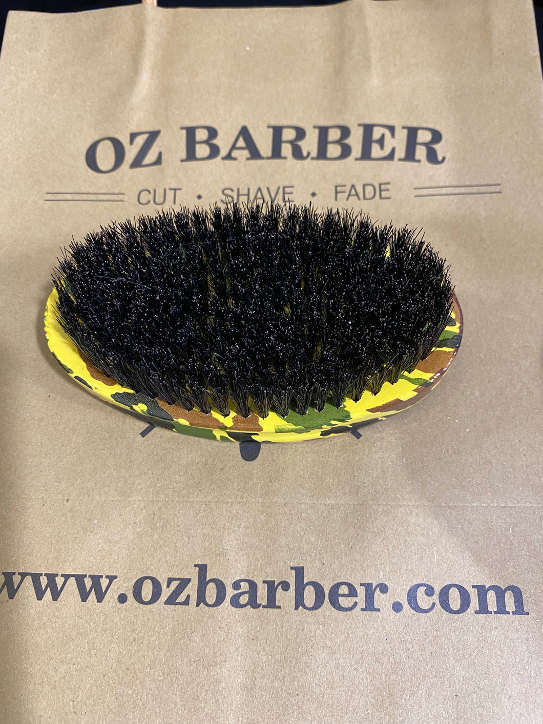 Oz Barber Military Style Beard & Hair Brush AS-006