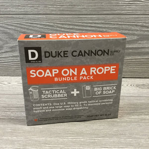 Duke Cannon Tactical Scrubber + Big American Bourbon Soap