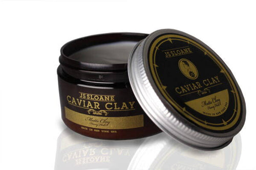 JS Sloane Caviar Matte Clay 4oz
