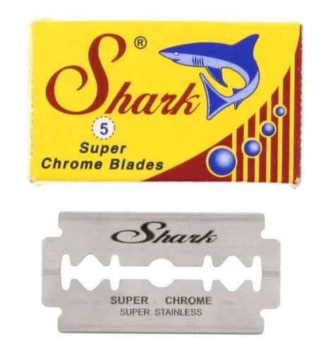 Shark Super Chrome Double Edge Blades (5)