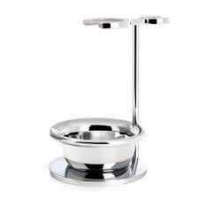 Muhle Stand for Shaving set with Bowl Chrome-plated