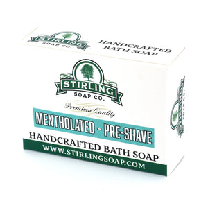 Stirling Soap Company Mentholated - Pre-Shave Soap