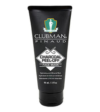 Load image into Gallery viewer, CLUBMAN CHARCOAL PEEL-OFF BLACK MASK 3 OZ - Ozbarber
