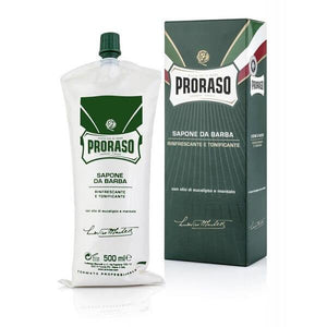 Proraso Shave Cream Menthol & Eucalyptus 500ml Tube