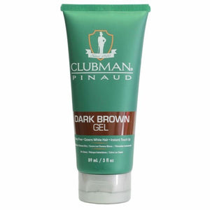 Clubman Pinaud Temporary Hair Colour Dark Brown Gel 85g