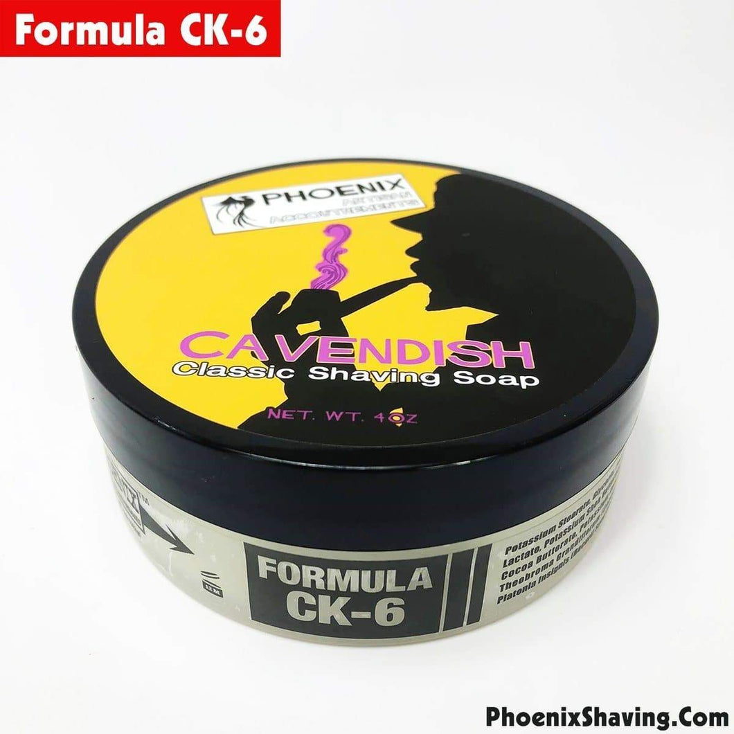 Phoenix Cavendish Artisan Shaving Soap Ultra Premium CK-6 Formula | 5 Oz
