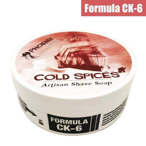 Phoenix Cold Spices Artisan Shaving Soap Ultra Premium CK-6 Formula 4 Oz Lightly Mentholated