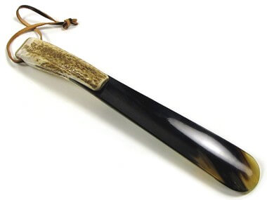 Abbeyhorn Small Stag Antler Handle Horn Shoehorn - Ozbarber