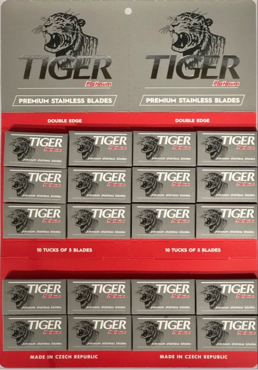 Tiger Platinum 100 Double Edge Blades