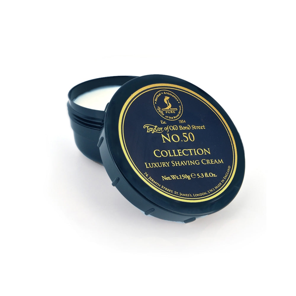 Taylor Of Old Bond Street Shaving Cream Bowl, No. 50 Collection 150g
