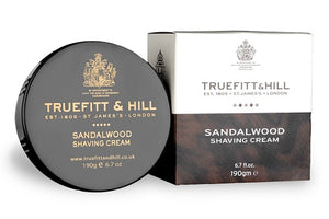 TRUEFITT & HILL SANDALWOOD SHAVING CREAM BOWL, 190G - Ozbarber